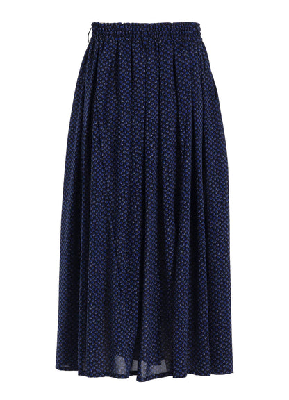 POLYESTER GEORGETTE PRINT SKIRT