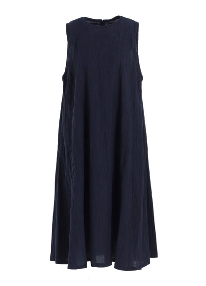 PLAID CREPE WASHER JUMPER DRESS