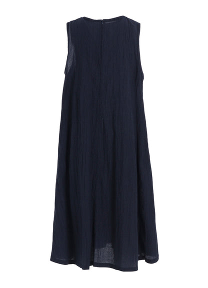 PLAID CREPE WASHER JUMPER DRESS