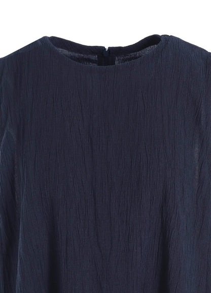 PLAID CREPE WASHER JUMPER DRESS