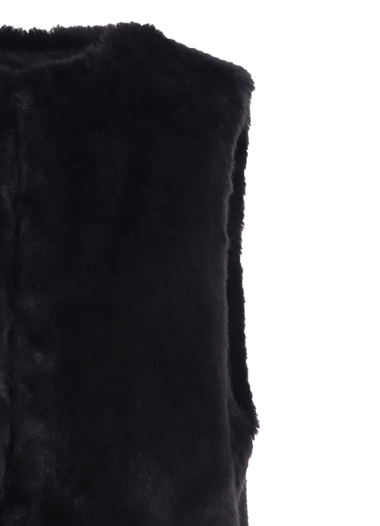ECO FUR LONG VEST