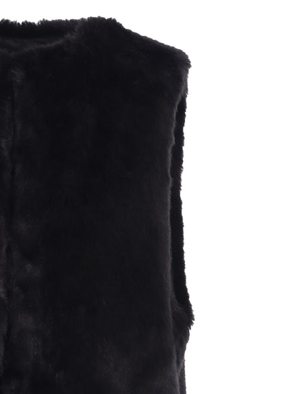 ECO FUR LONG VEST