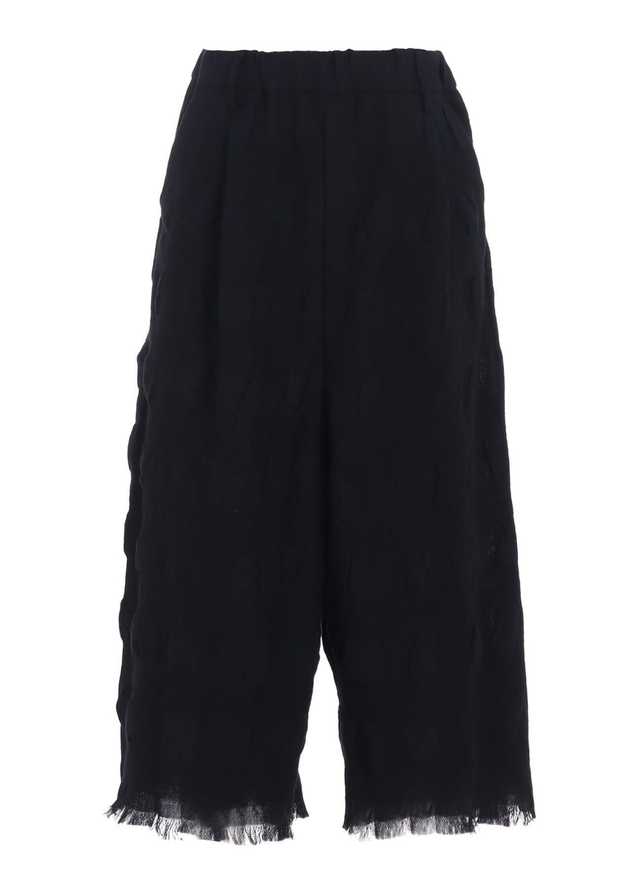 COTTON WOOL SHIRRING SAROUEL PANTS