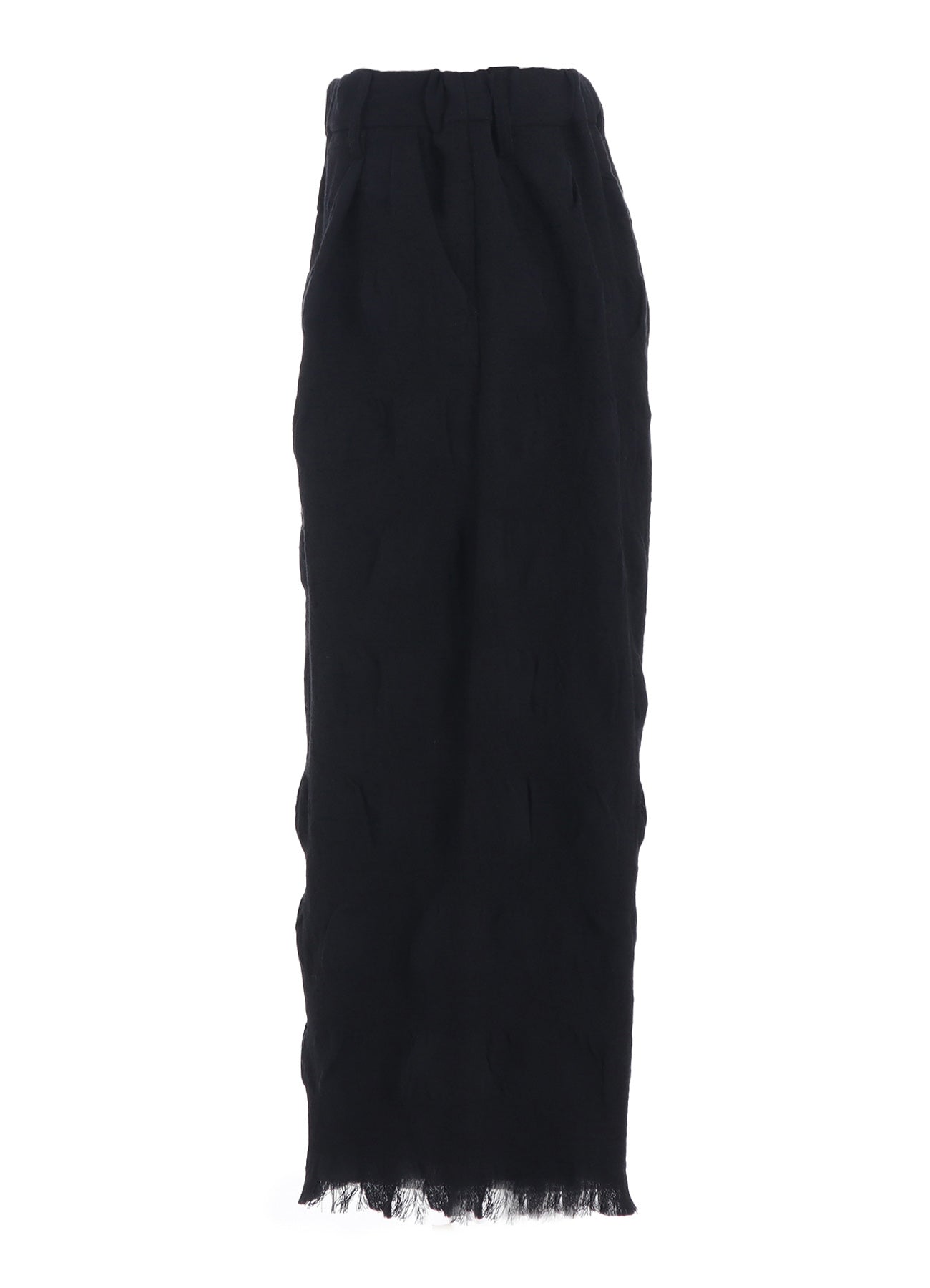 COTTON WOOL SHIRRING SAROUEL PANTS