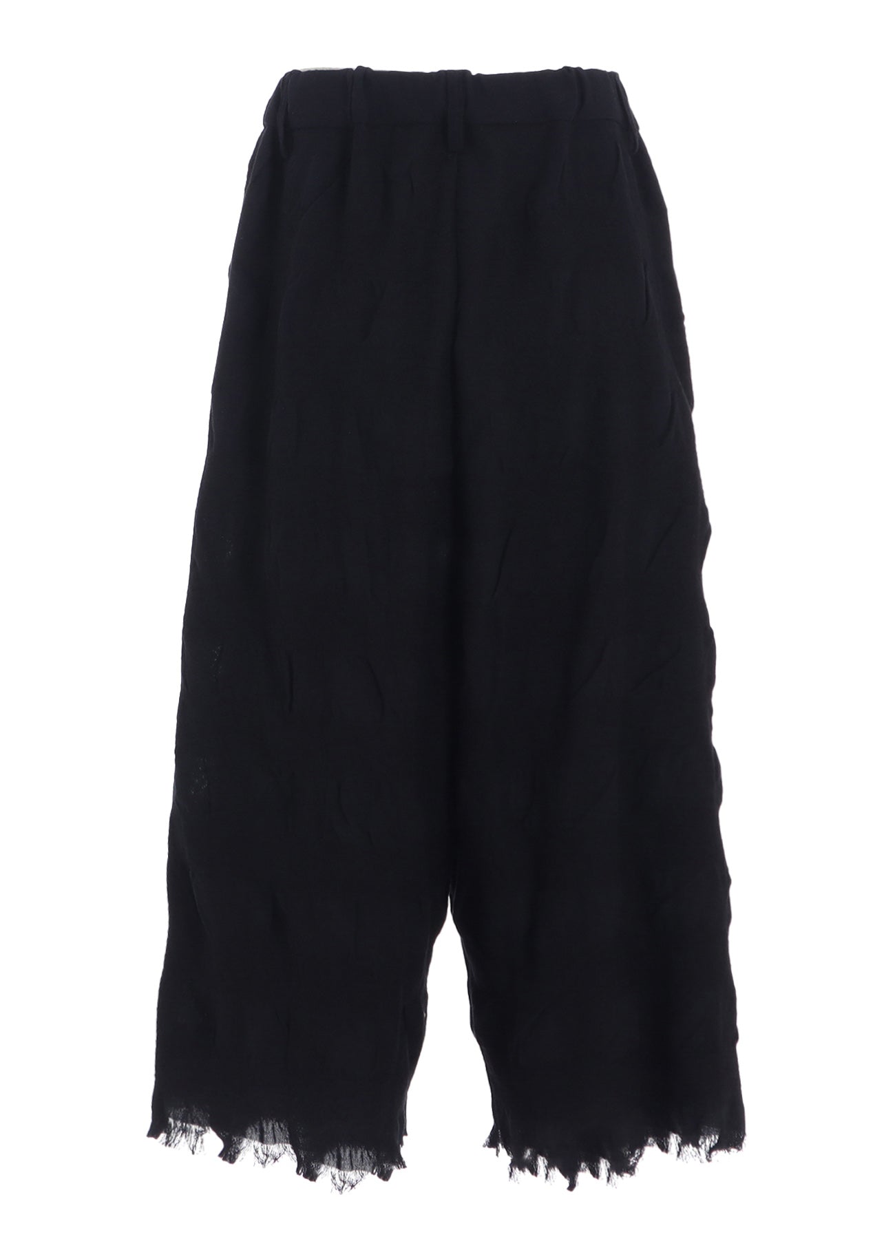 COTTON WOOL SHIRRING SAROUEL PANTS