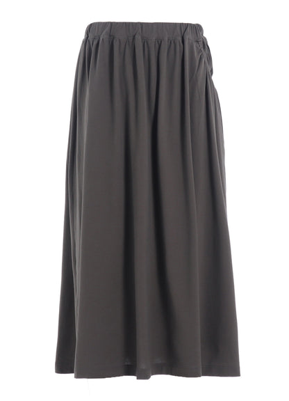 LONG STAPLE COTTON JERSEY SKIRT