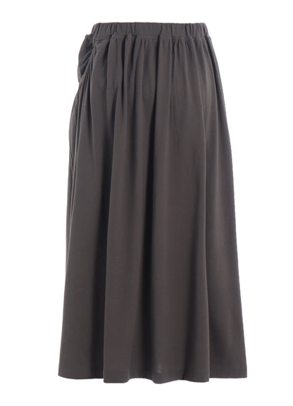 LONG STAPLE COTTON JERSEY SKIRT