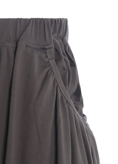 LONG STAPLE COTTON JERSEY SKIRT