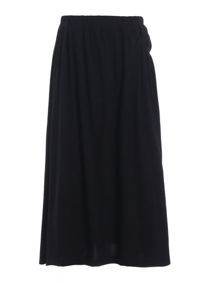 LONG STAPLE COTTON JERSEY SKIRT