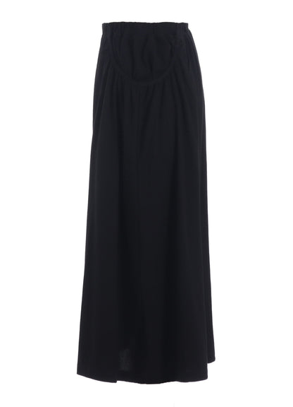 LONG STAPLE COTTON JERSEY SKIRT