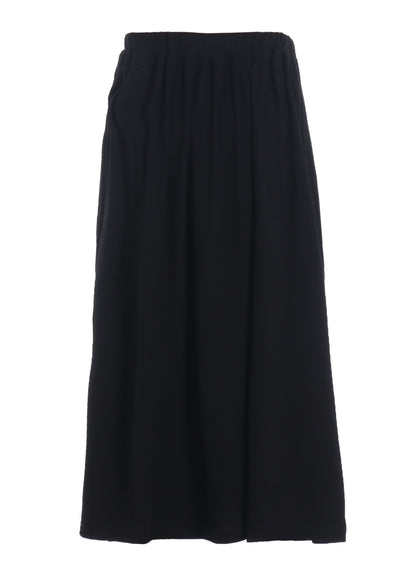 LONG STAPLE COTTON JERSEY SKIRT