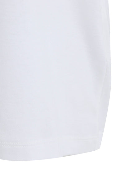 SOFT COTTON JERSEY WILD FLOWER PRINT 3/4 SLEEVE SHIRT