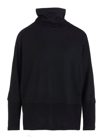 WASHABLE WOOL JERSEY PULLOVER
