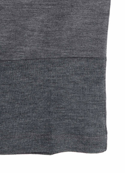 WASHABLE WOOL JERSEY PULLOVER