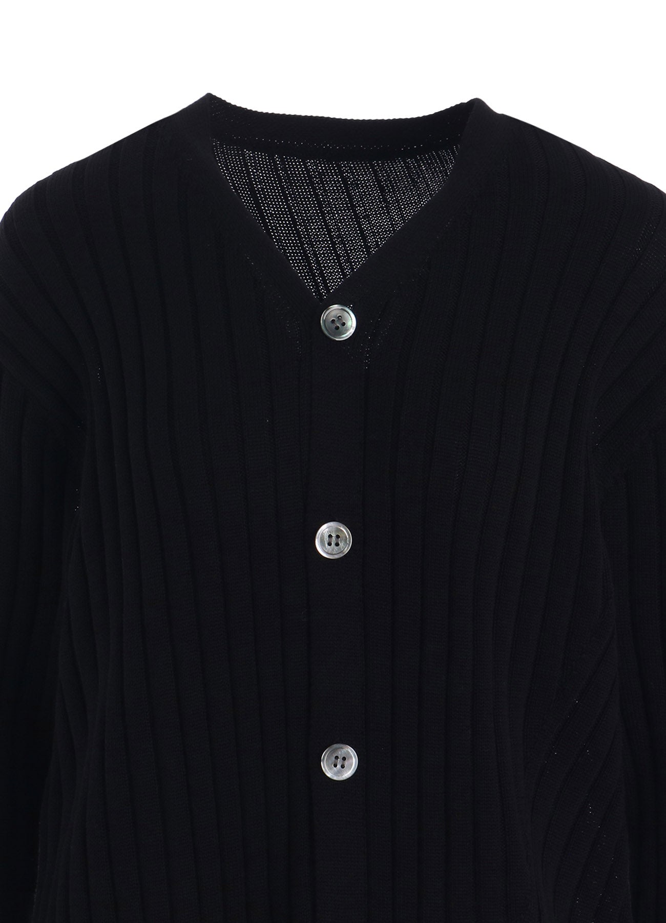 RIB KNIT CARDIGAN – THE SHOP YOHJI YAMAMOTO