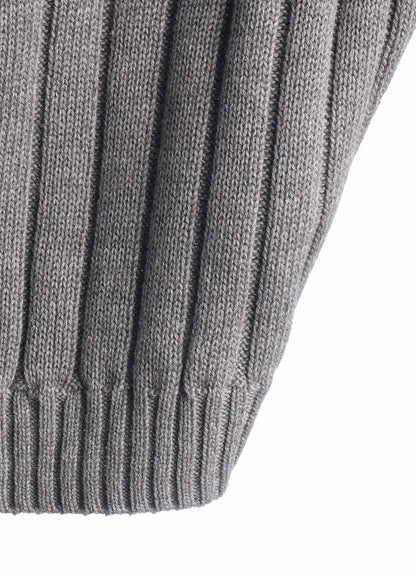RIB KNIT PULLOVER