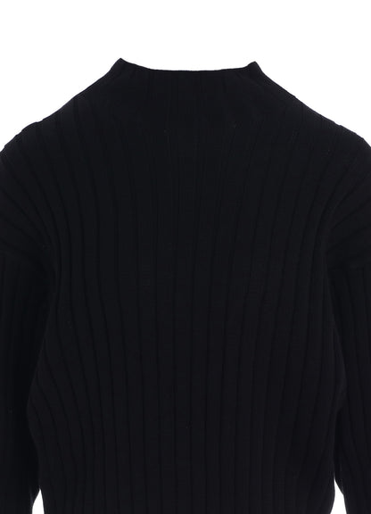 RIB KNIT PULLOVER