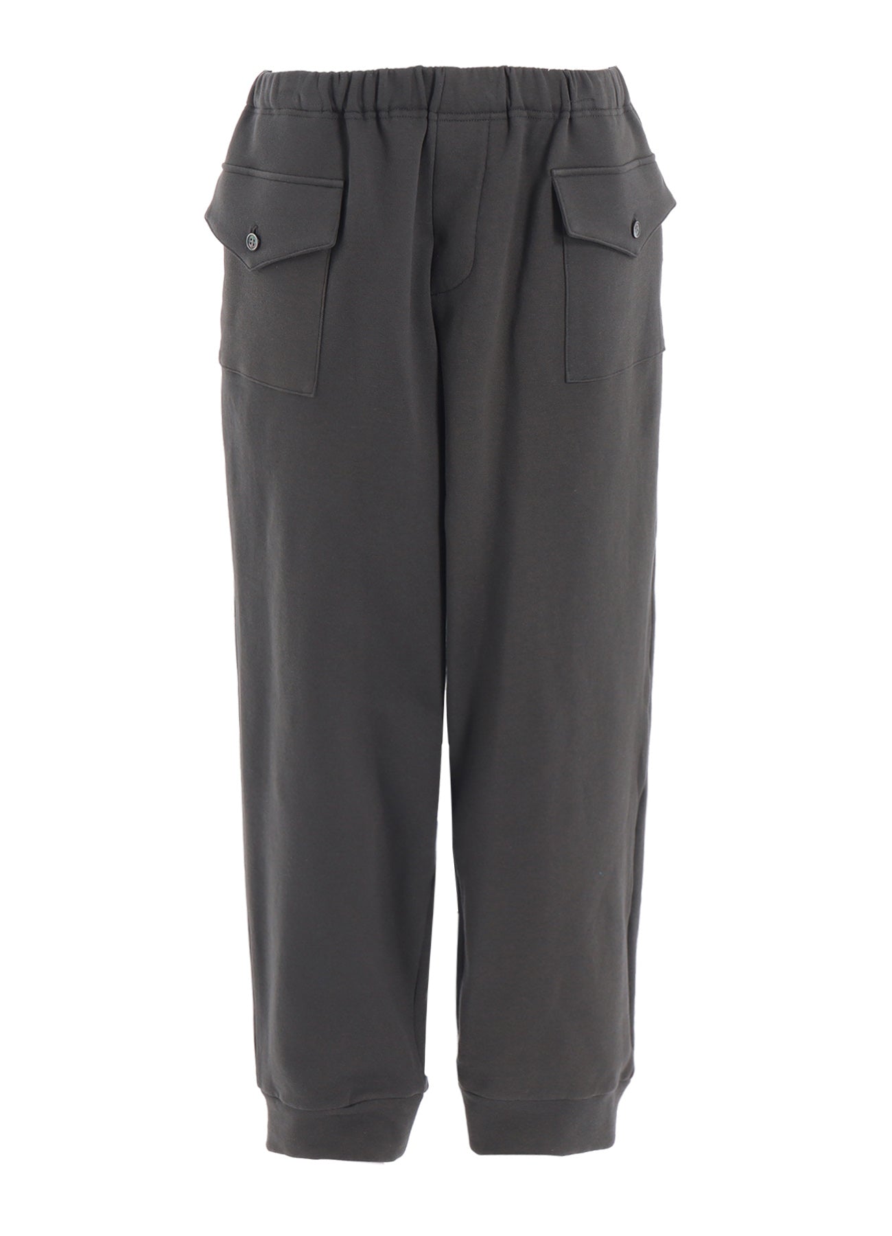 COTTON FLEECE FLAP POCKET PANTS