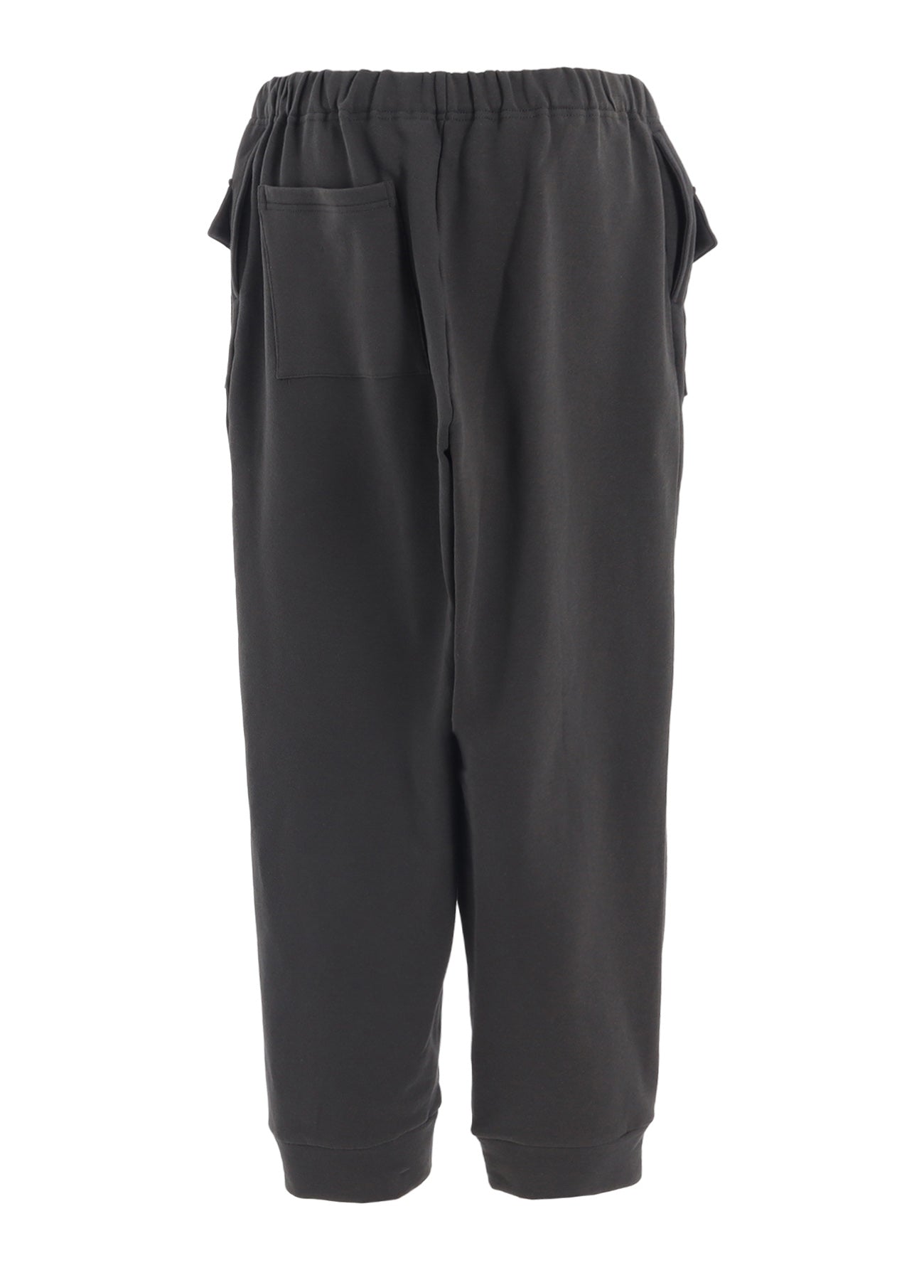 COTTON FLEECE FLAP POCKET PANTS