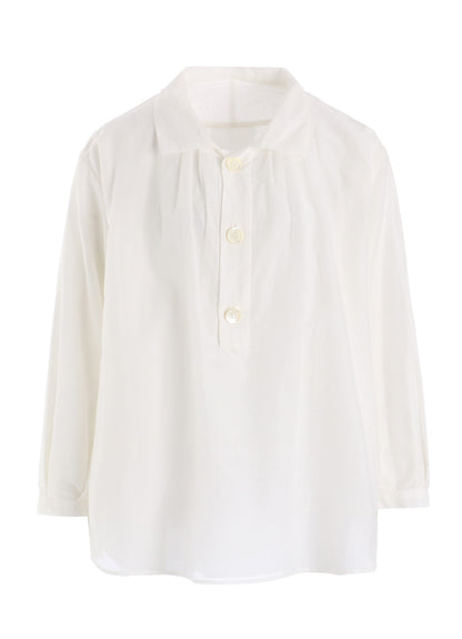 COTTON SILK LOAN SHIRT