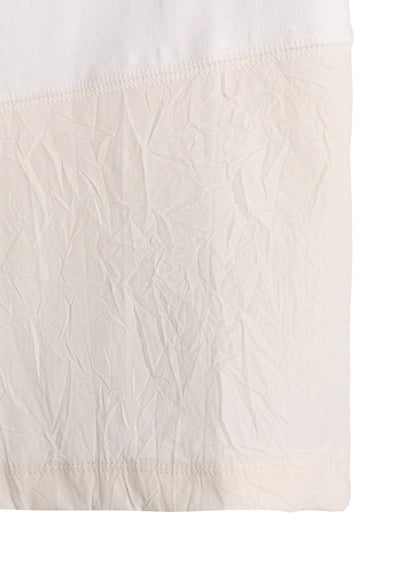 COTTON RAYON JERSEY PULLOVER SHIRT (M)