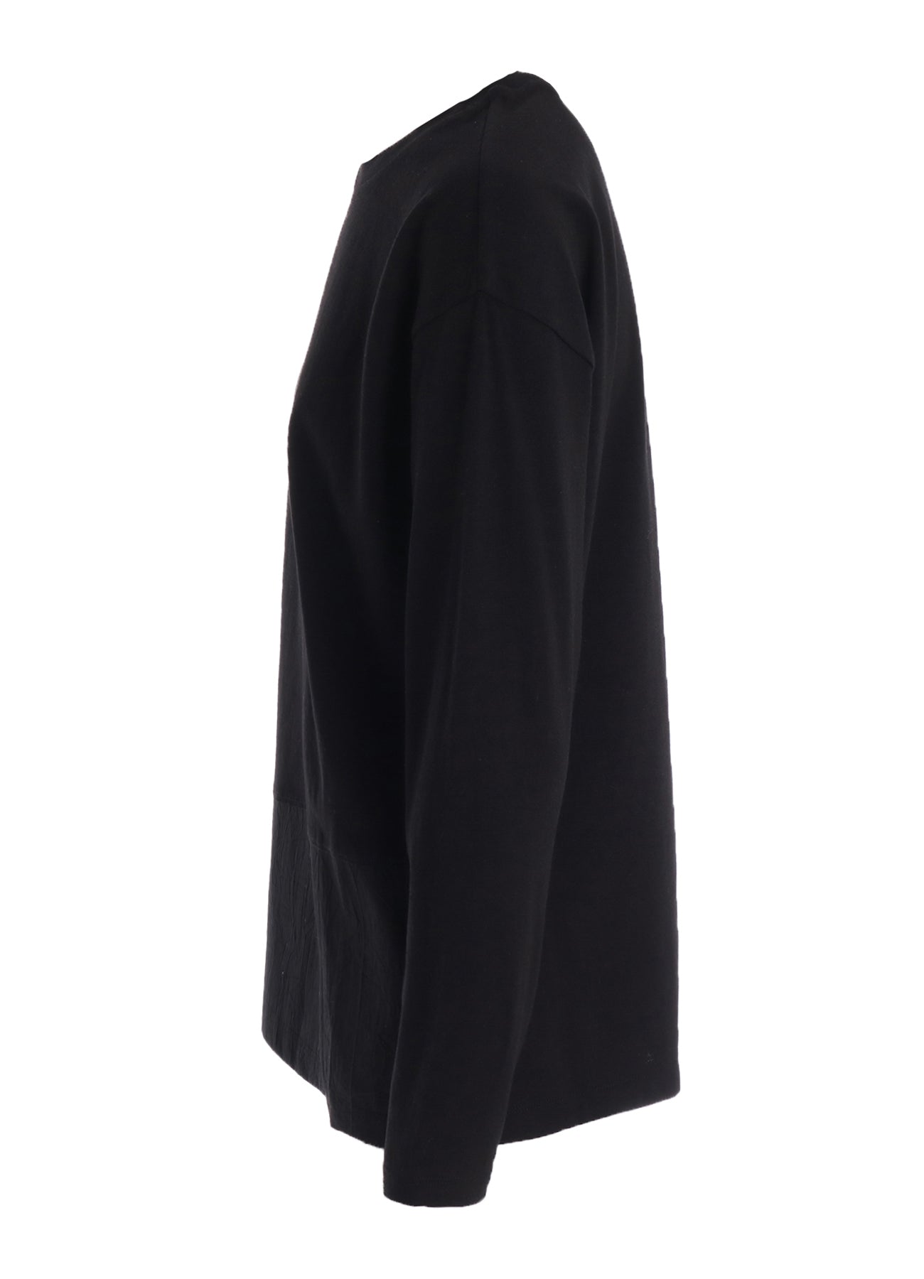 COTTON RAYON JERSEY PULLOVER SHIRT (L)