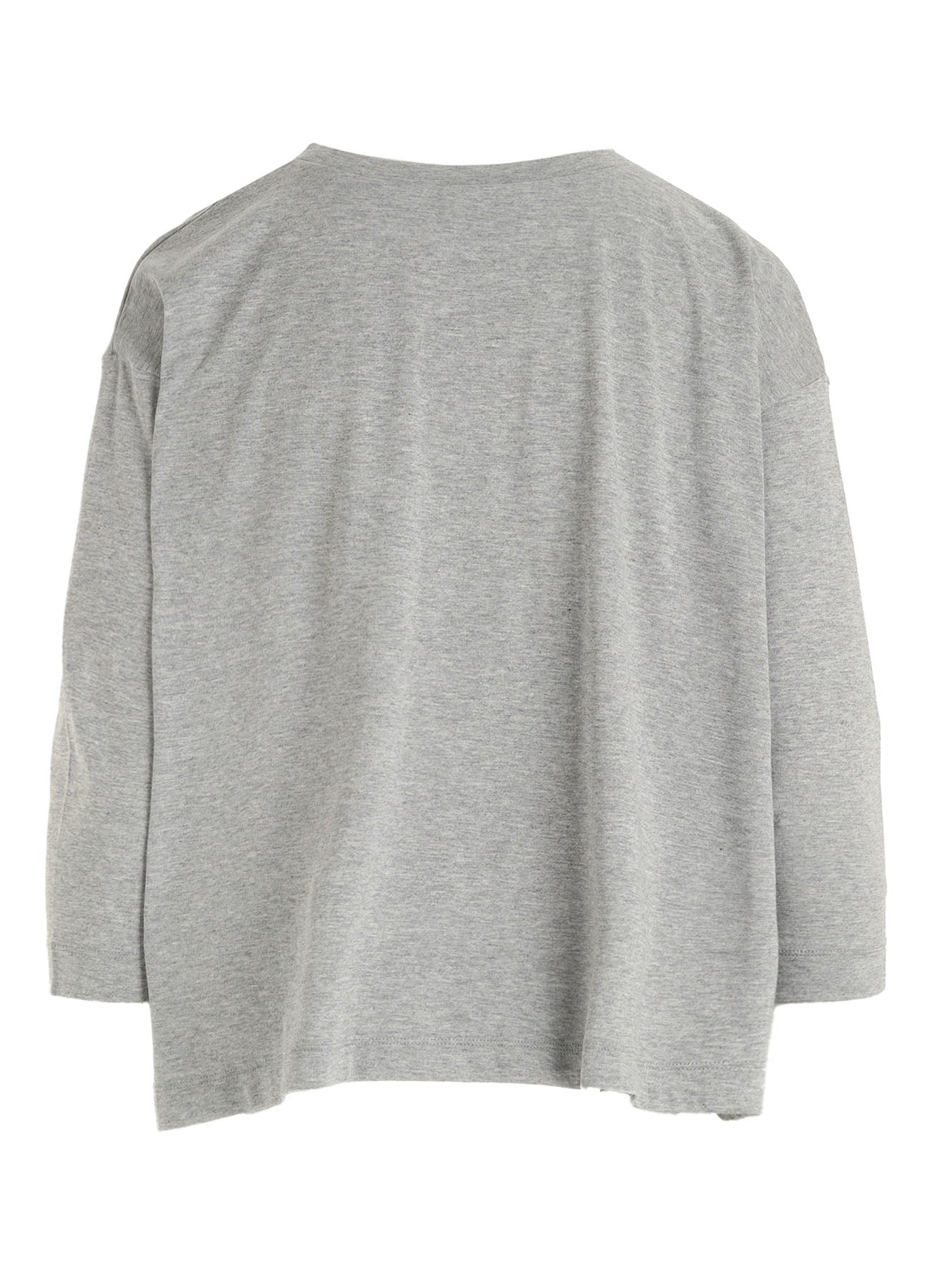 40/1 COTTON RAYON JERSEY DOT PRINT 3/4 SLEEVE SHIRT