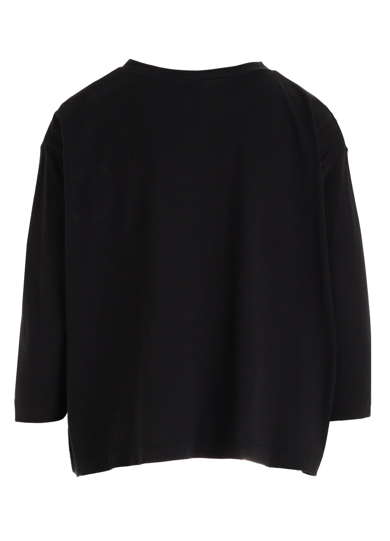 40/1 COTTON RAYON JERSEY DOT PRINT 3/4 SLEEVE SHIRT