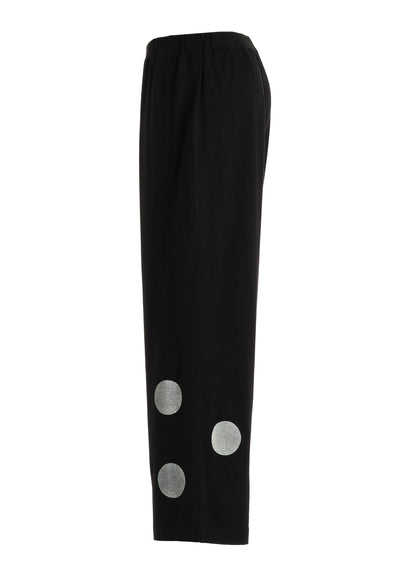 40/1 COTTON RAYON JERSEY DOT PRINT PANTS