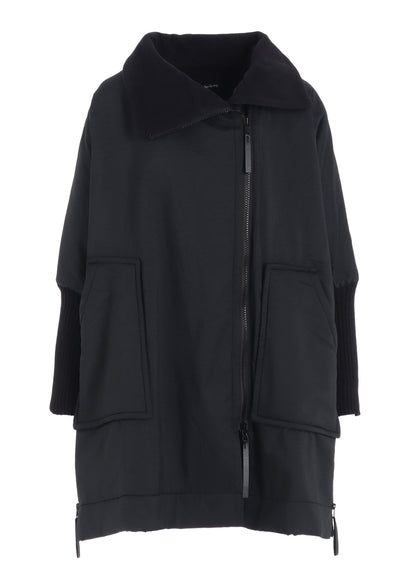 TAFFETA + FLEECE COAT