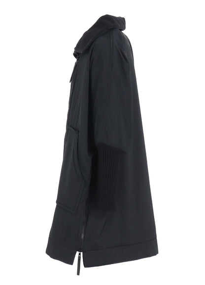 TAFFETA + FLEECE COAT