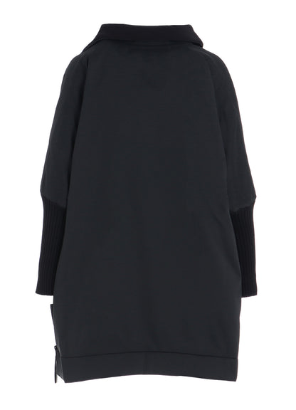 TAFFETA + FLEECE COAT