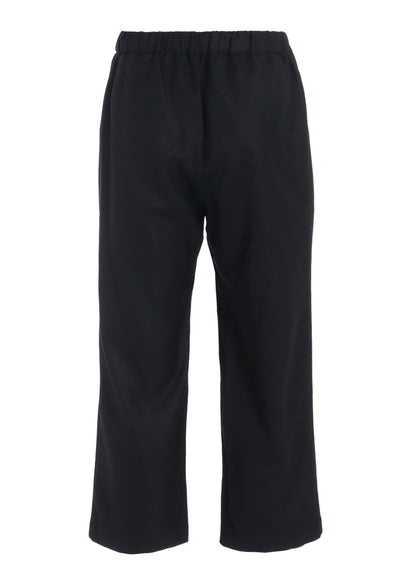 WOOL TWILL PANTS