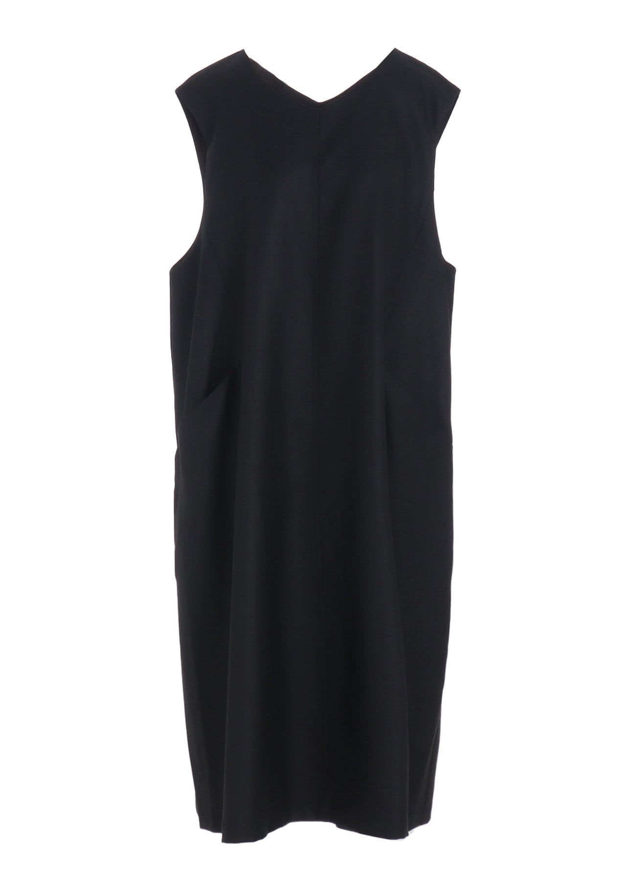 WOOL TWILL JUMPER DRESS