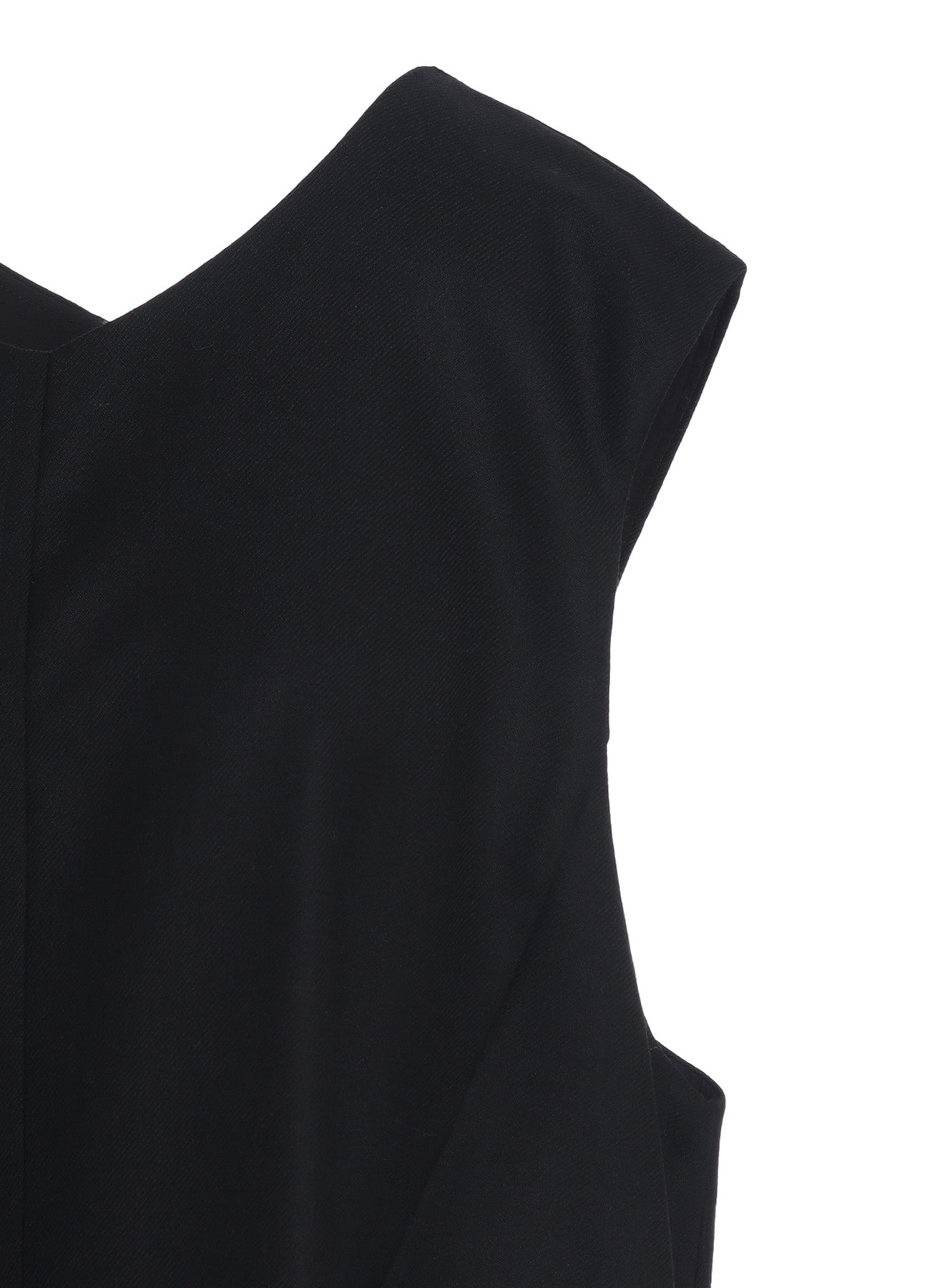 WOOL TWILL JUMPER DRESS