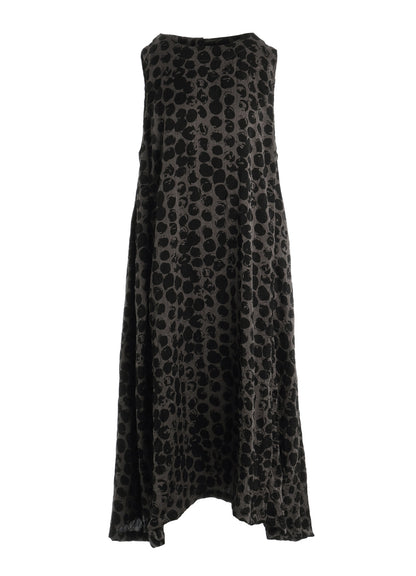 WASHER PRINT JUMPER DRESS