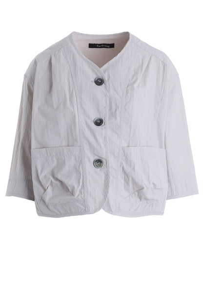 NYLON WASHER SHORT JACKET