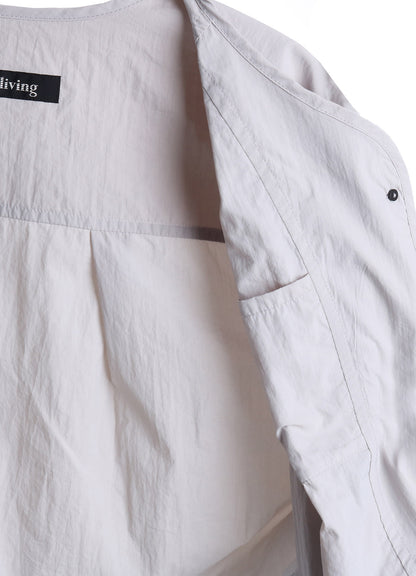 NYLON WASHER SHORT JACKET