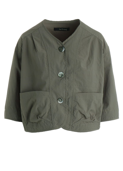 NYLON WASHER SHORT JACKET