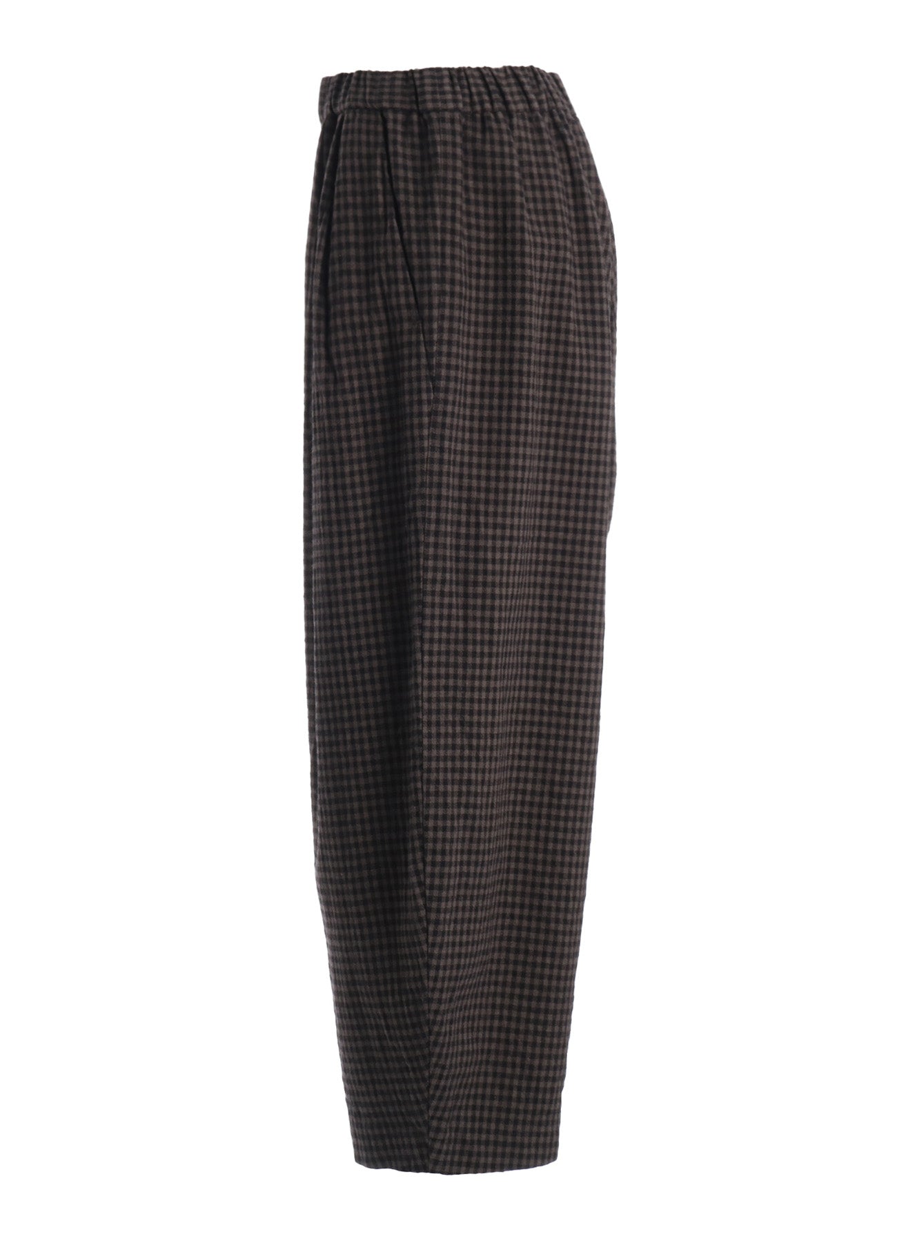 COTTON LINEN TUCK PANTS