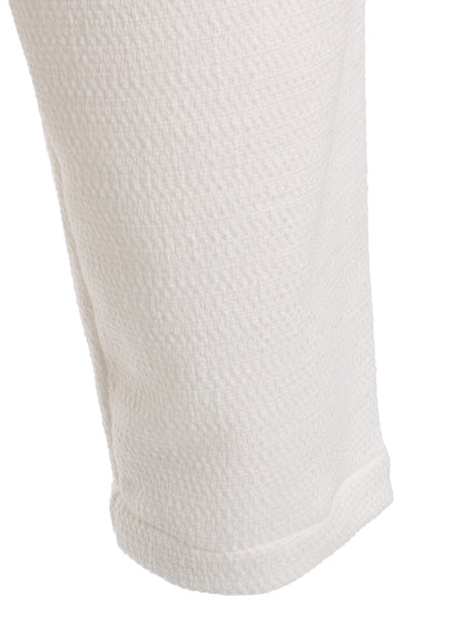 SLUB STRETCH TUCK PANTS