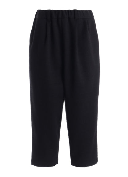 SLUB STRETCH TUCK PANTS