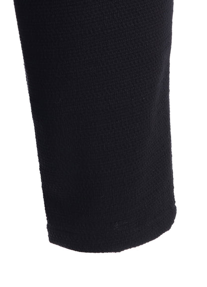 SLUB STRETCH TUCK PANTS