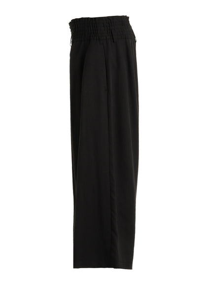CELLULOSE TWILL WIDE PANTS