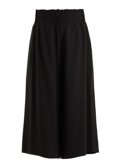 CELLULOSE TWILL WIDE PANTS