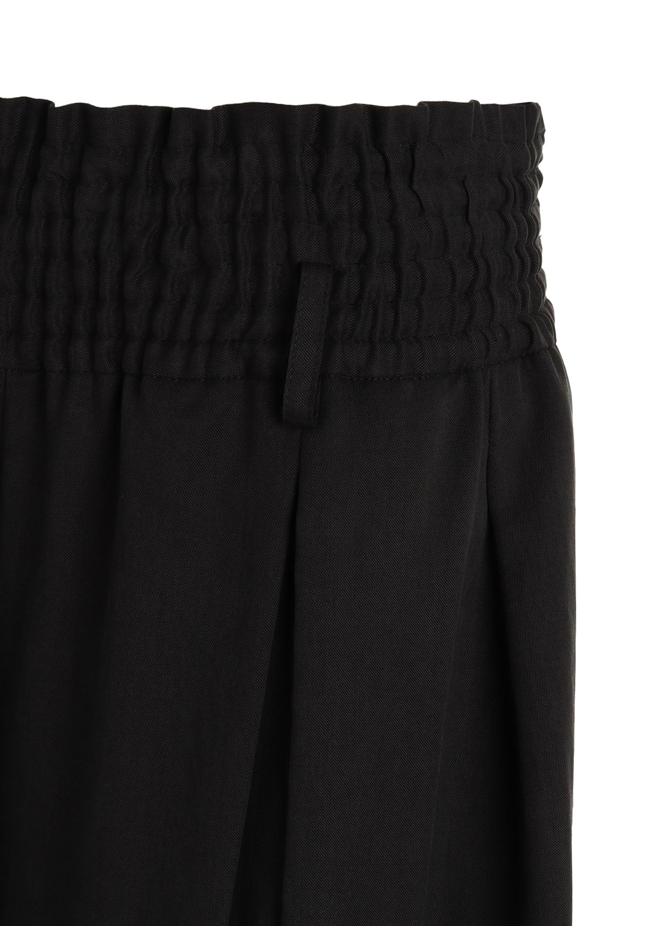CELLULOSE TWILL WIDE PANTS