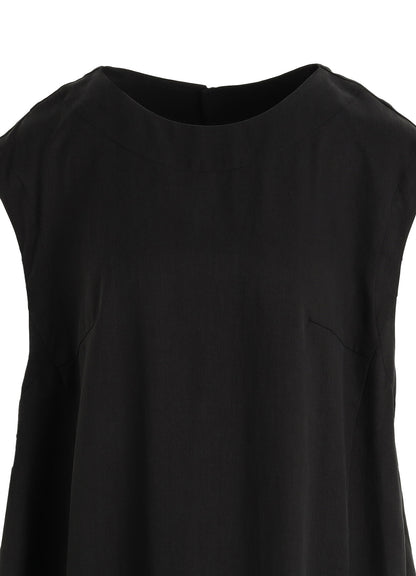 CELLULOSE TWILL JUMPER DRESS