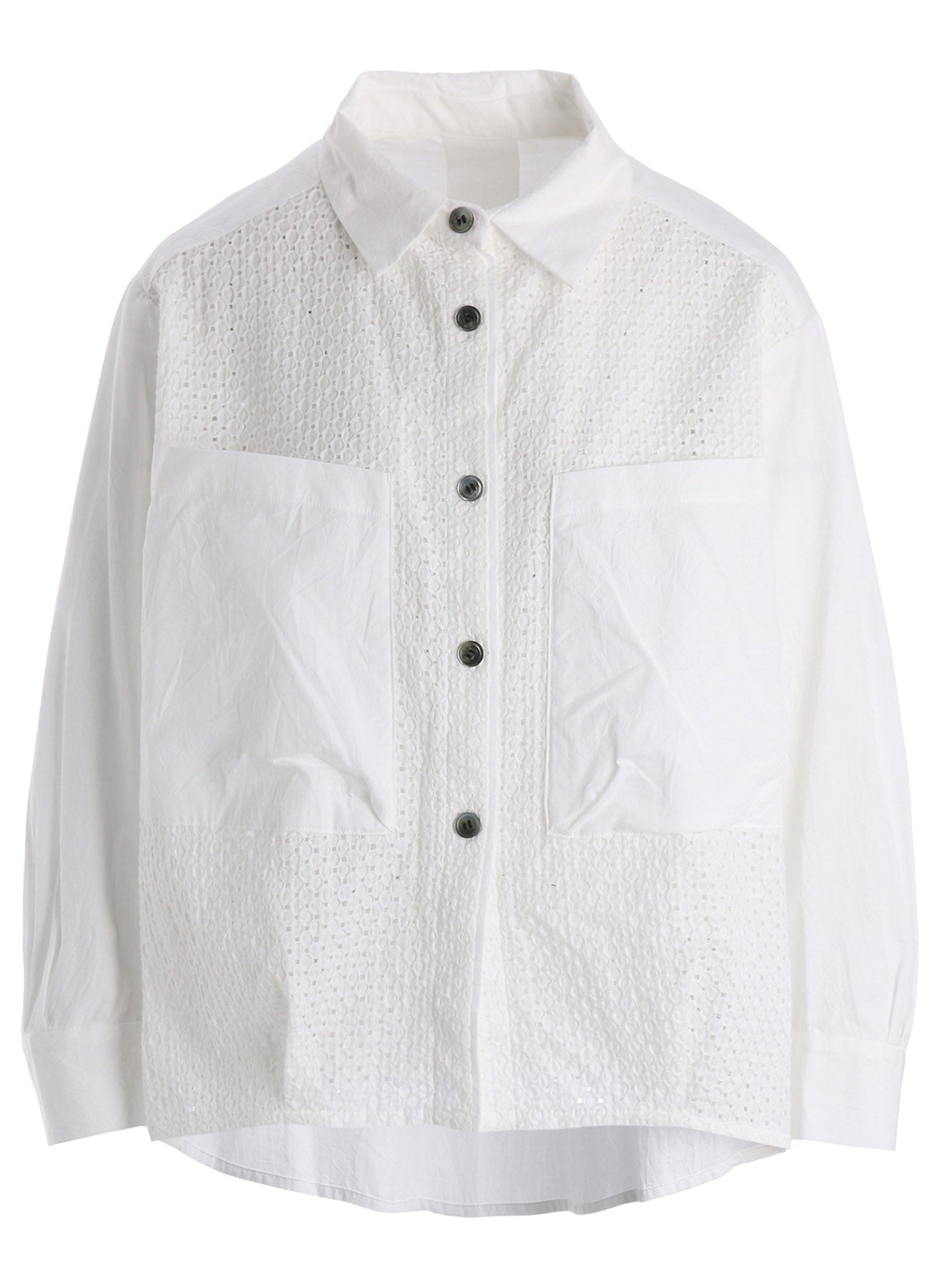 COTTON WASHER SHORT SHIRT
