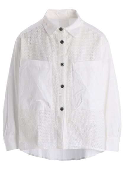 COTTON WASHER SHORT SHIRT