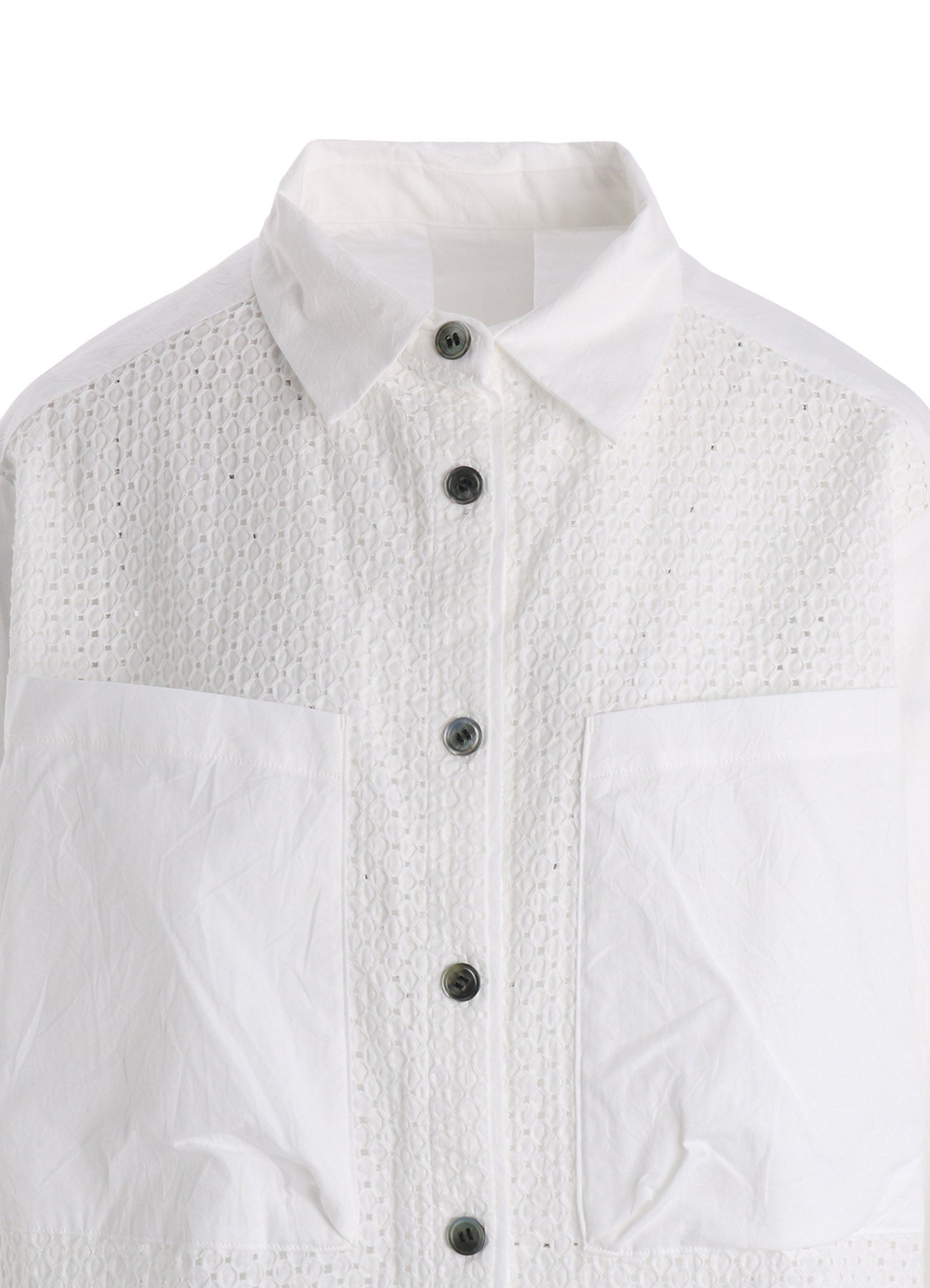 COTTON WASHER SHORT SHIRT